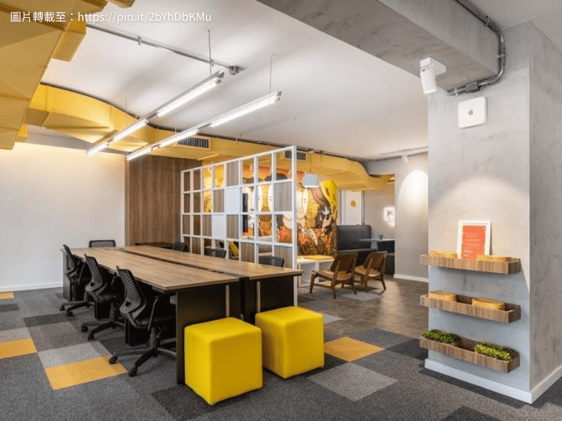 辦公室 顏色|黃色辦公室