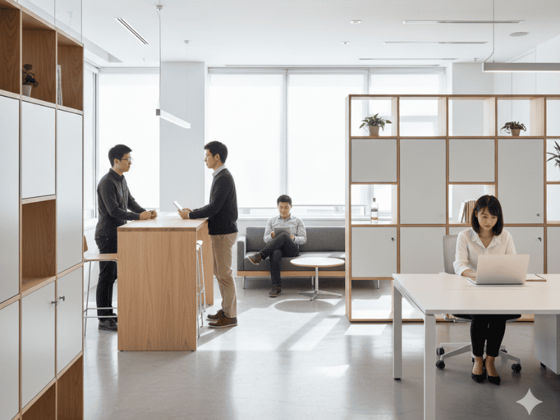 辦公室裝修設計|辦公家具與收納規劃