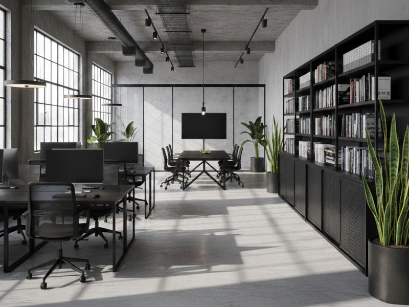 辦公室設計風格｜工業風辦公室設計